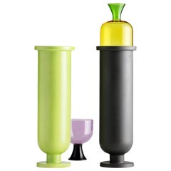 Basetto Ceramic Vase by Aldo Cibic