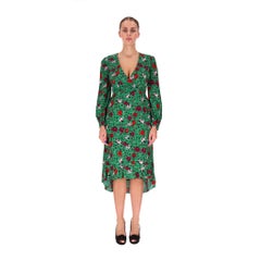 BA&SH Floral Midi Dress