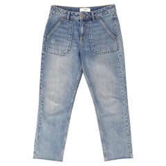 BA&SH Straight-Leg Cropped Jeans