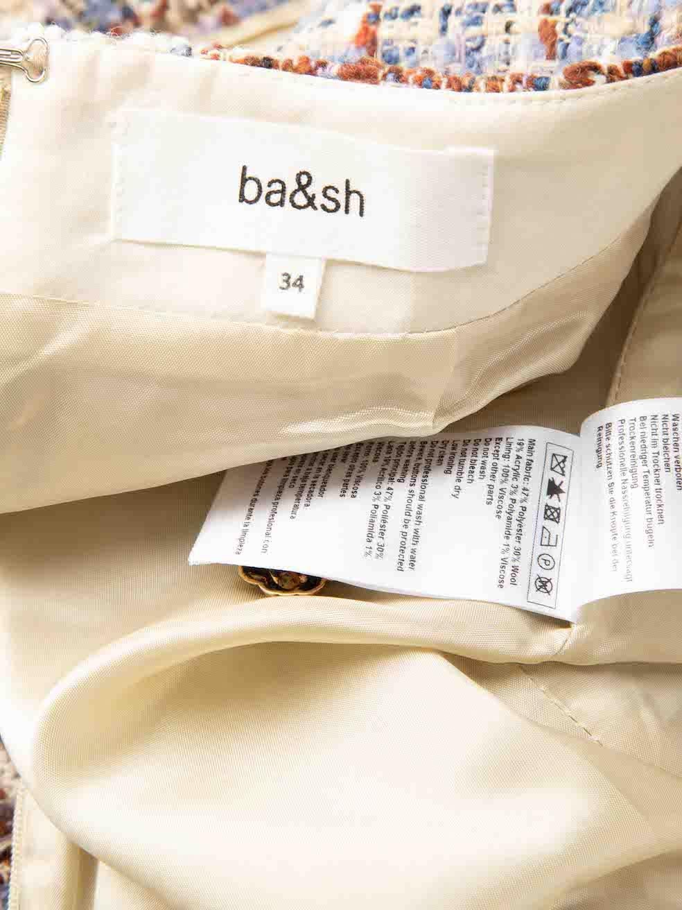 Ba&sh Tartan A-Linien-Minirock in A-Linie Größe XS Damen im Angebot