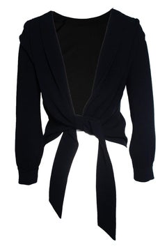 Ba&sh, wrap top in black