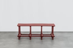 Banco Escultural Básico de Nylon y Arena de Edición Limitada de Hot wire extension