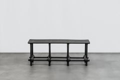 Banco Escultural Básico de Nylon y Arena de Edición Limitada de Hot wire extension