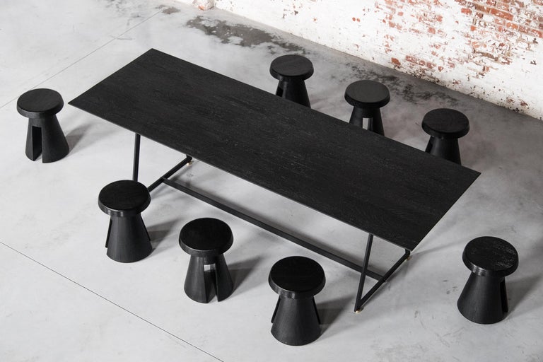 Basic Dining Table by Atelier Thomas Serruys For Sale at 1stDibs