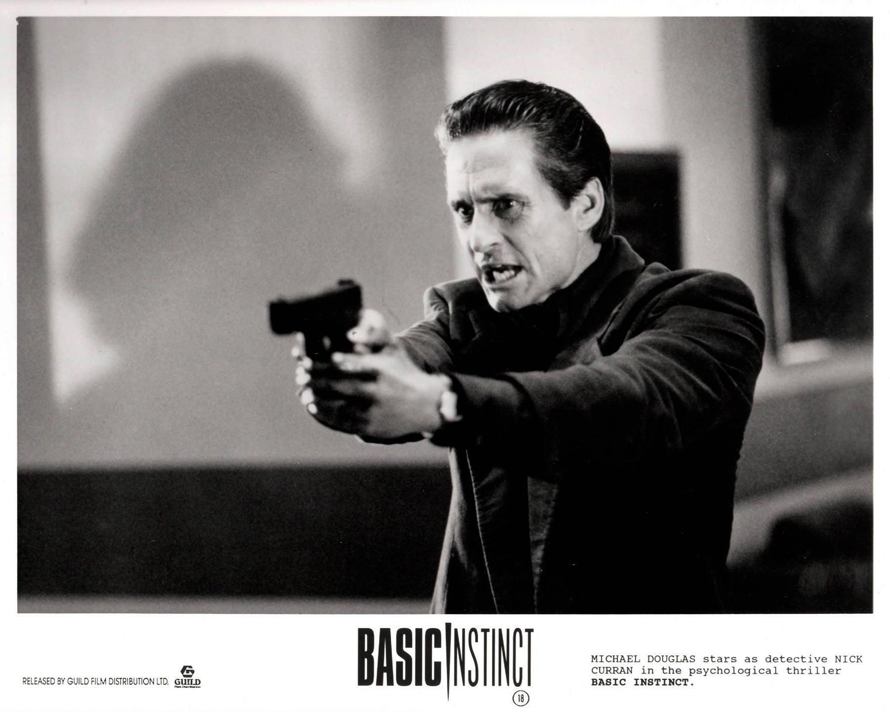 Papier Basic Instinct 1992 Publicity Film Movie Press Still Framed en vente