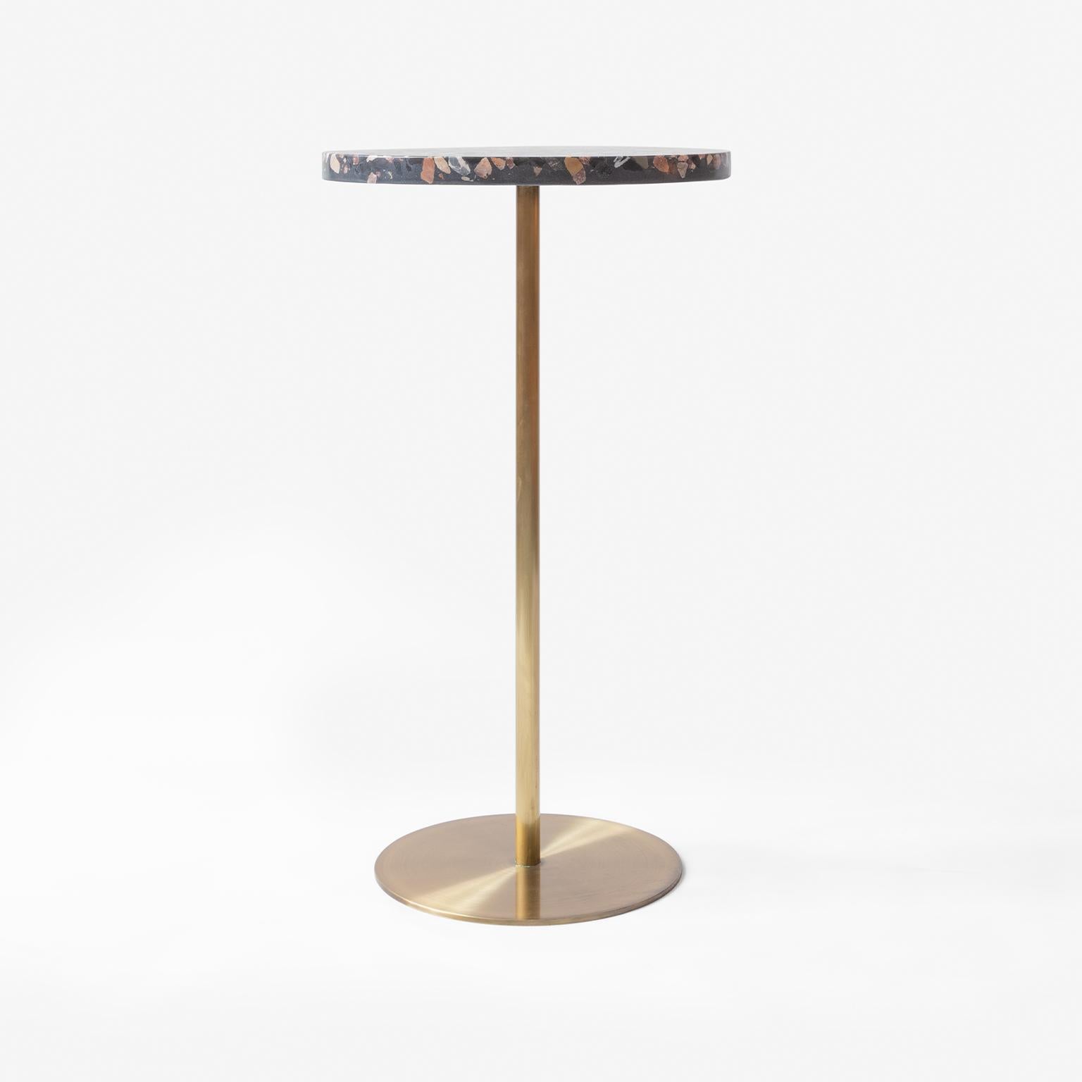 Elegant and simple basic side table with its refined marble top...

Alternatives
*Brass plated / black painted metal

*Medium: Diameter: 13.8'' / Height: 20.5''
 Large: Diameter: 13.8'' / Height: 23.6''.

MARBLE USE AND CARE
Clean surfaces with a