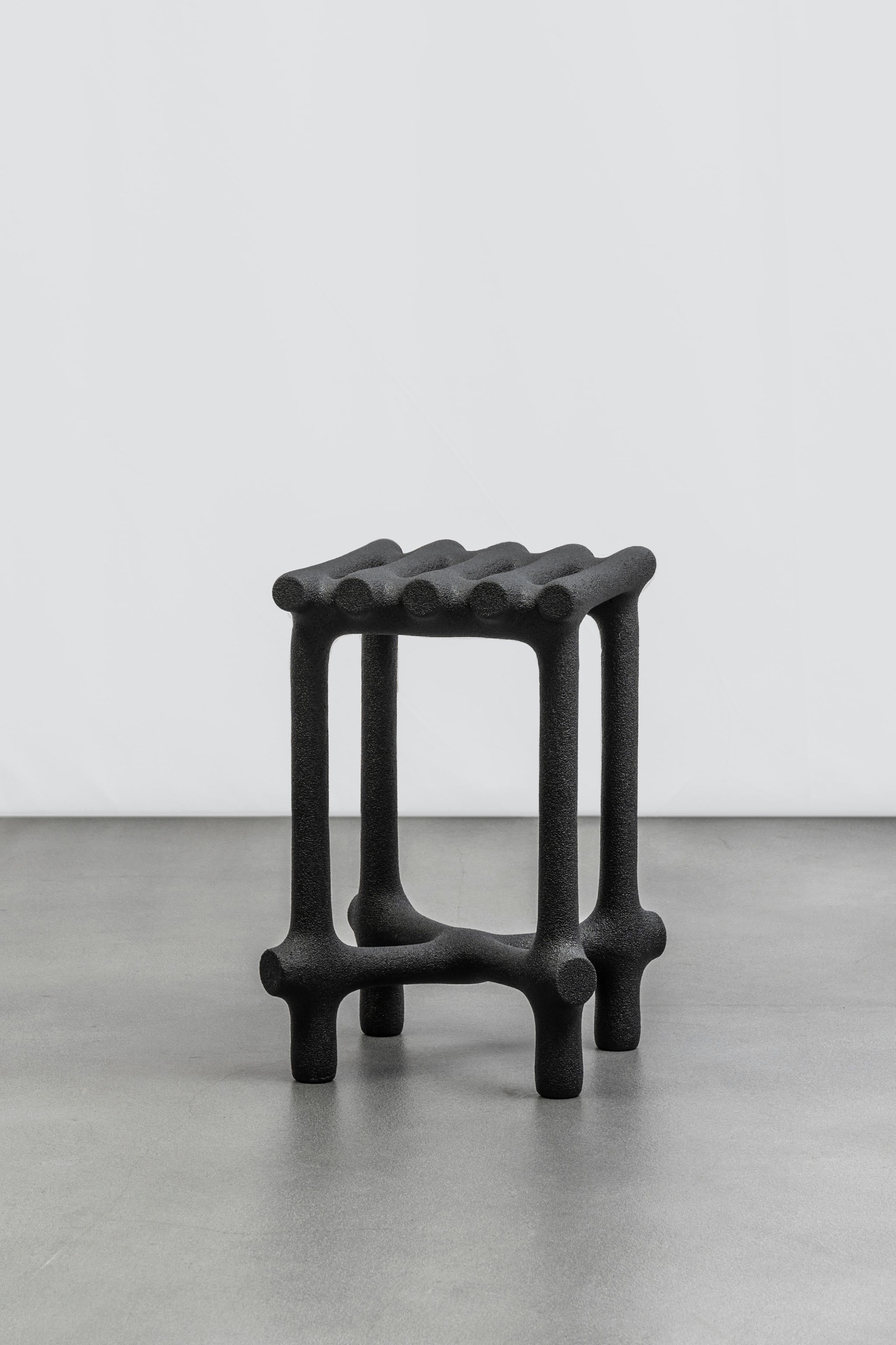 Contemporary Basic Stool by Hot Wire Extensions For Sale