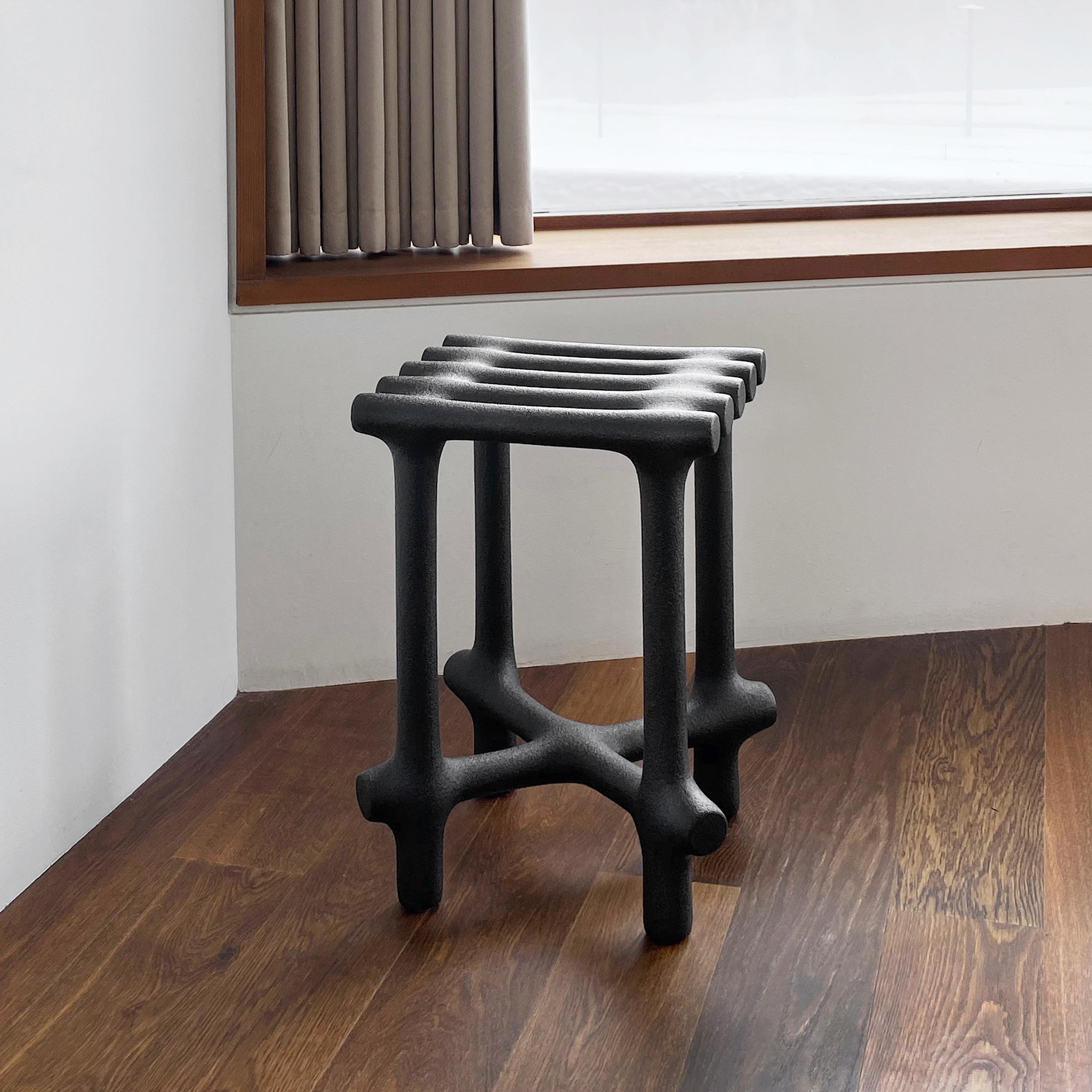 Modern Basic Stool by Hot Wire Extensions For Sale