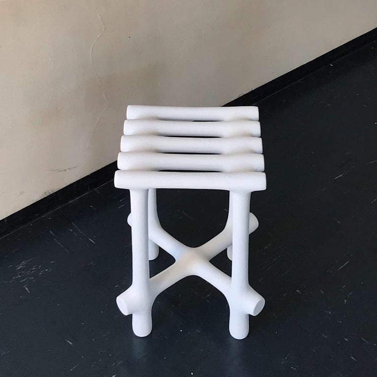 British Basic Stool by HWE For Sale