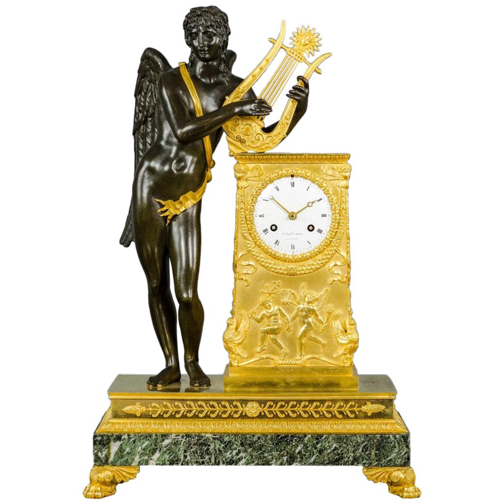 Basil Charles Le Roy Empire Clock, Pierre-Philippe Thomire, circa 1810