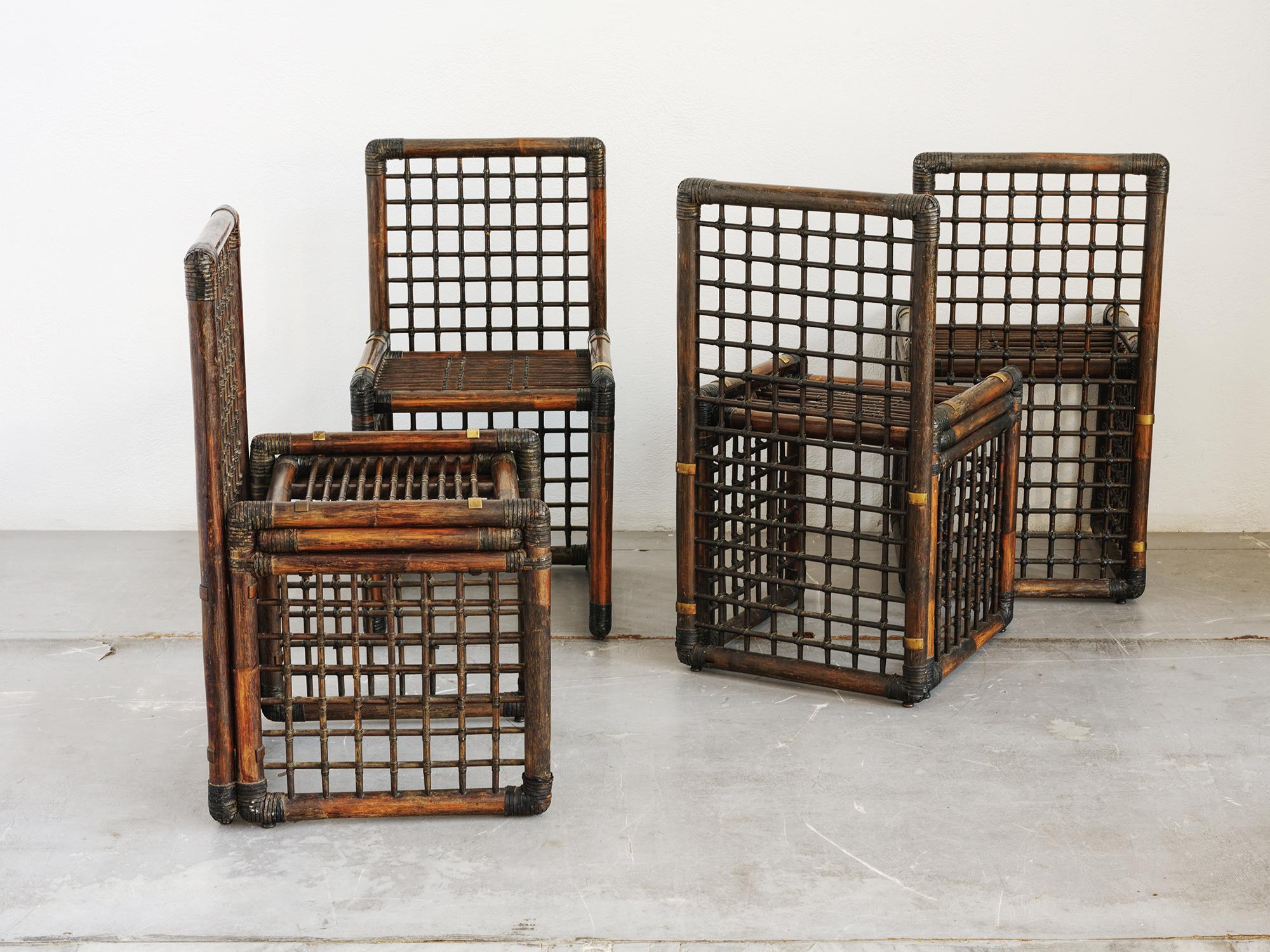 Basilan 1 ensemble de salle à manger  par Afra &Tobia Scarpa  pour B&B Italia, 1974 en vente 1