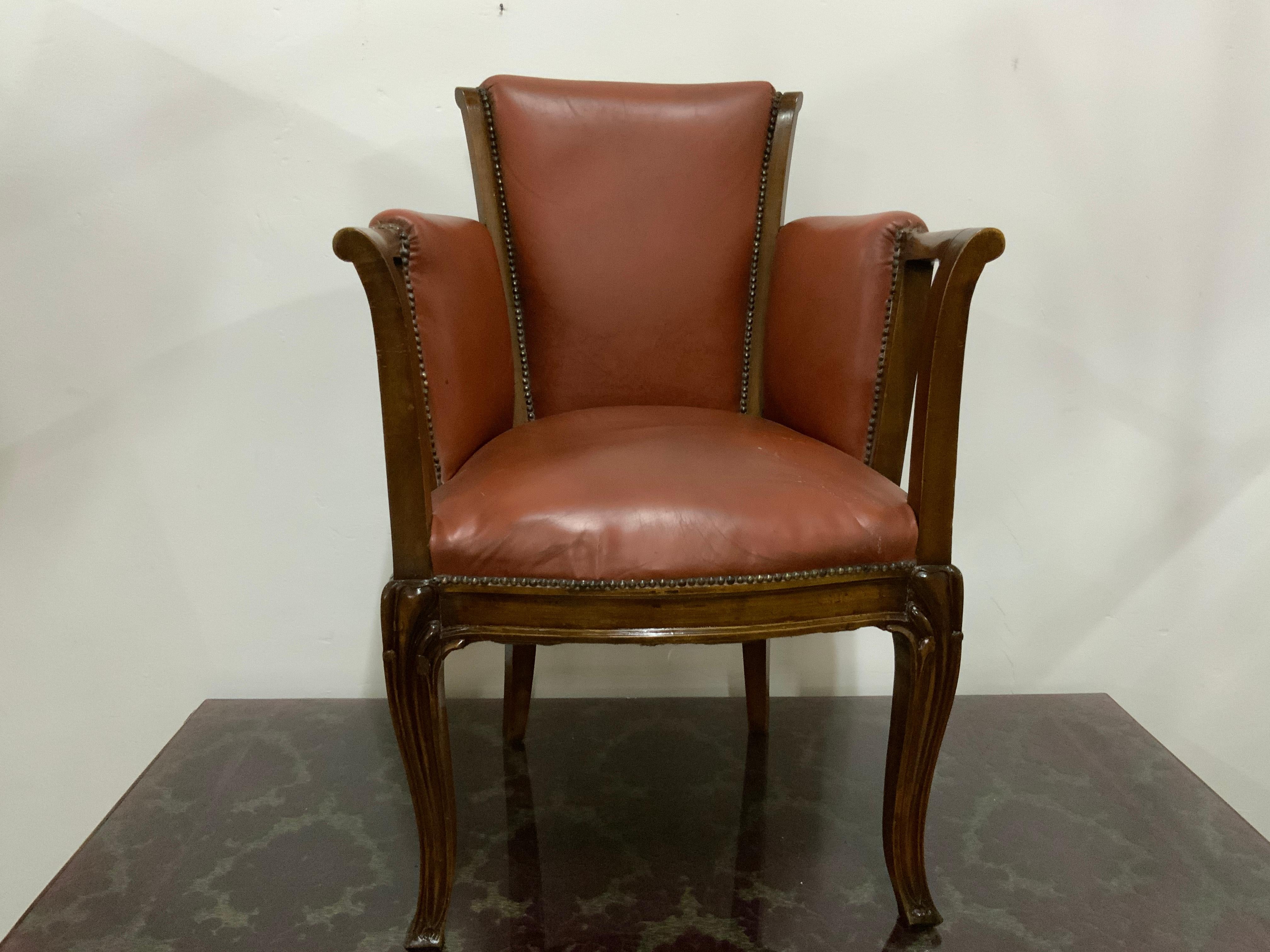 Basile Desk Armchair 'Attributed' For Sale 3