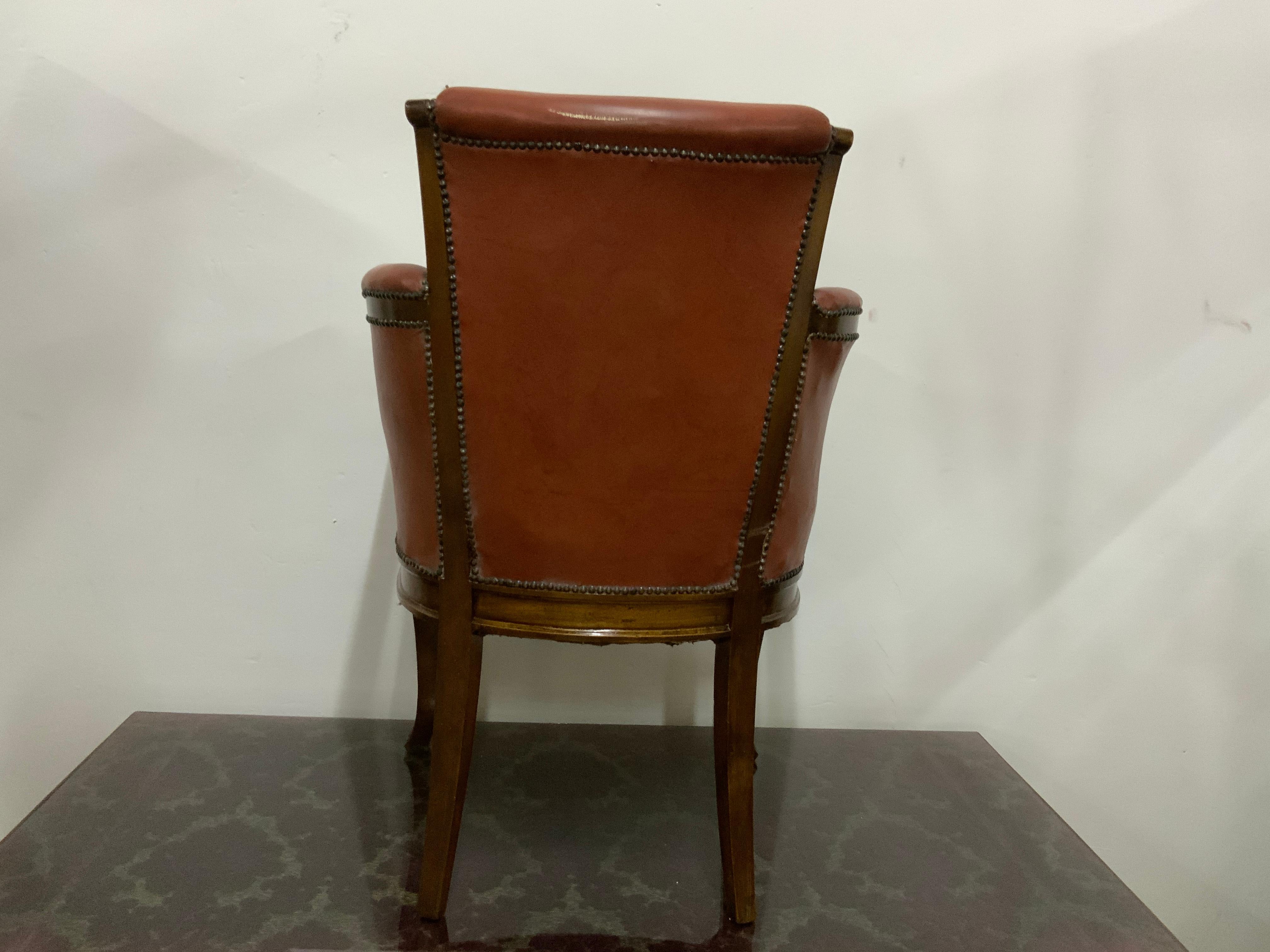 Basile Desk Armchair 'Attributed' For Sale 1