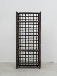 "Basilian I" Rattan Bookcase by Afra & Tobia Scarpa for B&B Italia, 1975