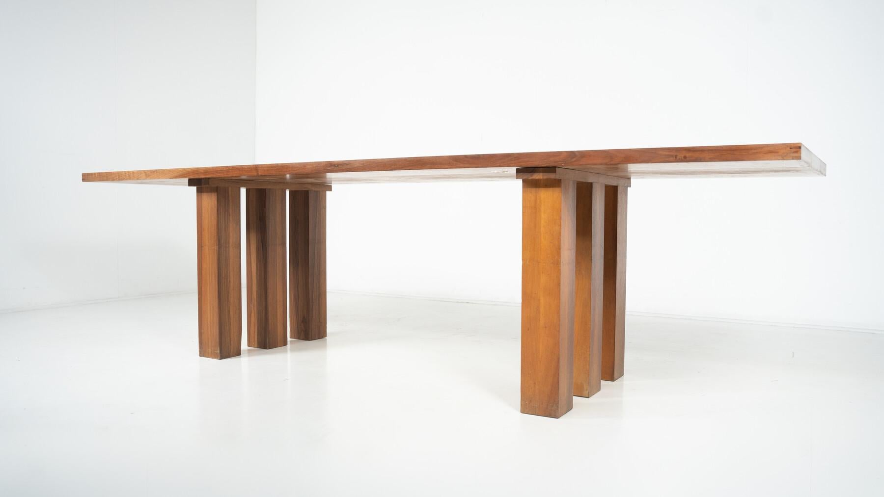 Basilica Dining Table by Mario Bellini for Cassina, 1970s For Sale 4