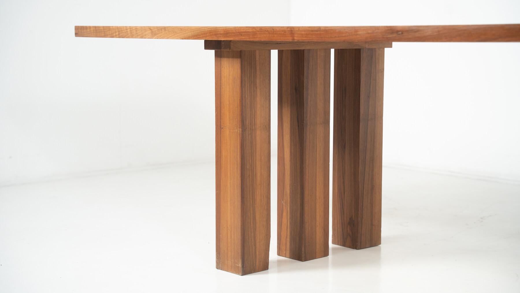 Basilica Dining Table by Mario Bellini for Cassina, 1970s For Sale 5