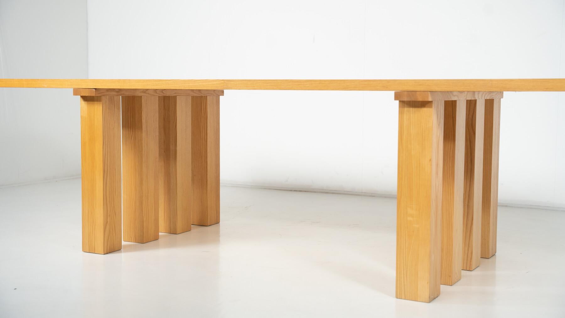 Basilica Dining Table by Mario Bellini for Cassina, 1970s For Sale 6