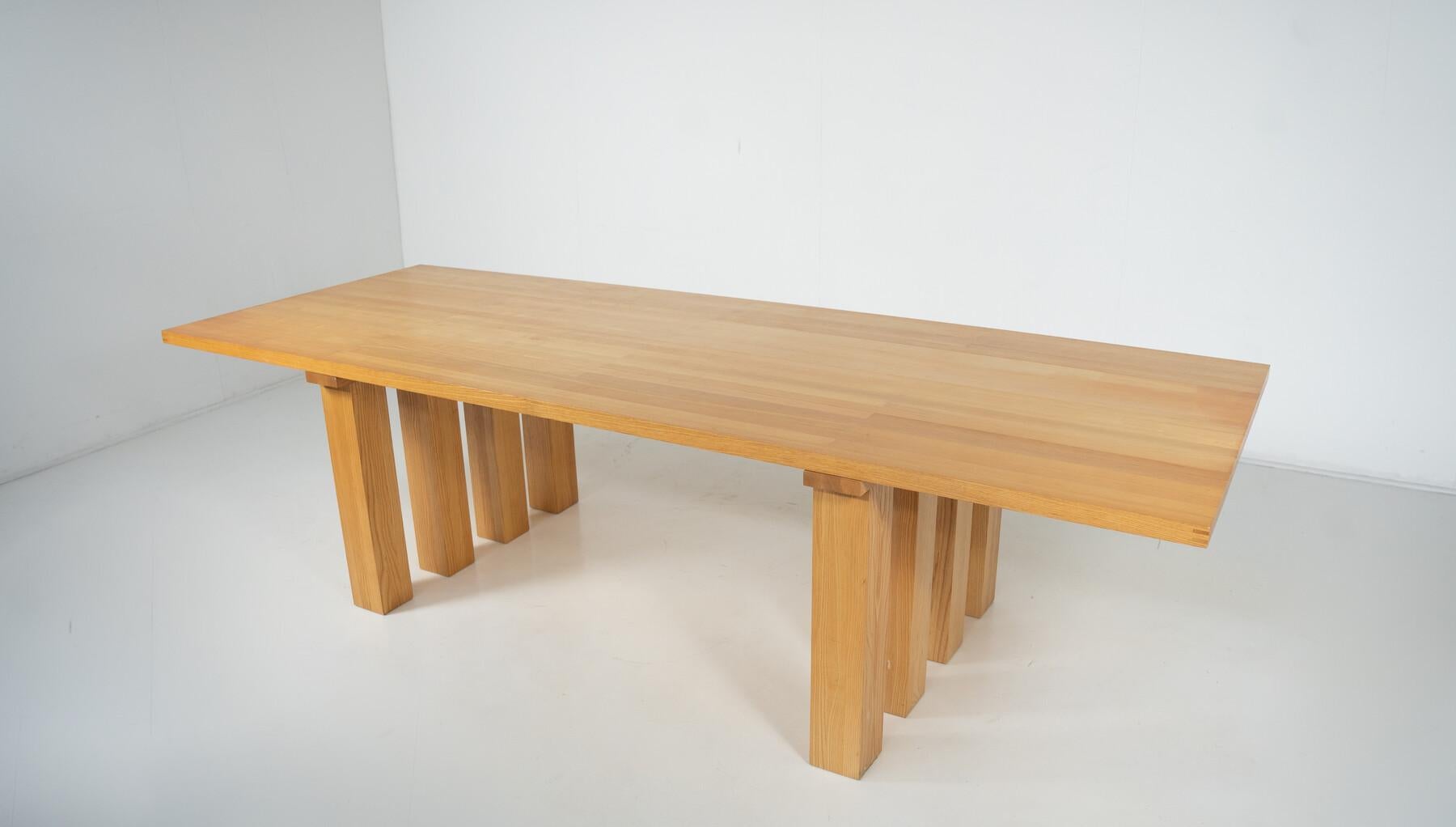 Mid-Century Modern Basilica Dining Table by Mario Bellini for Cassina, 1970s For Sale
