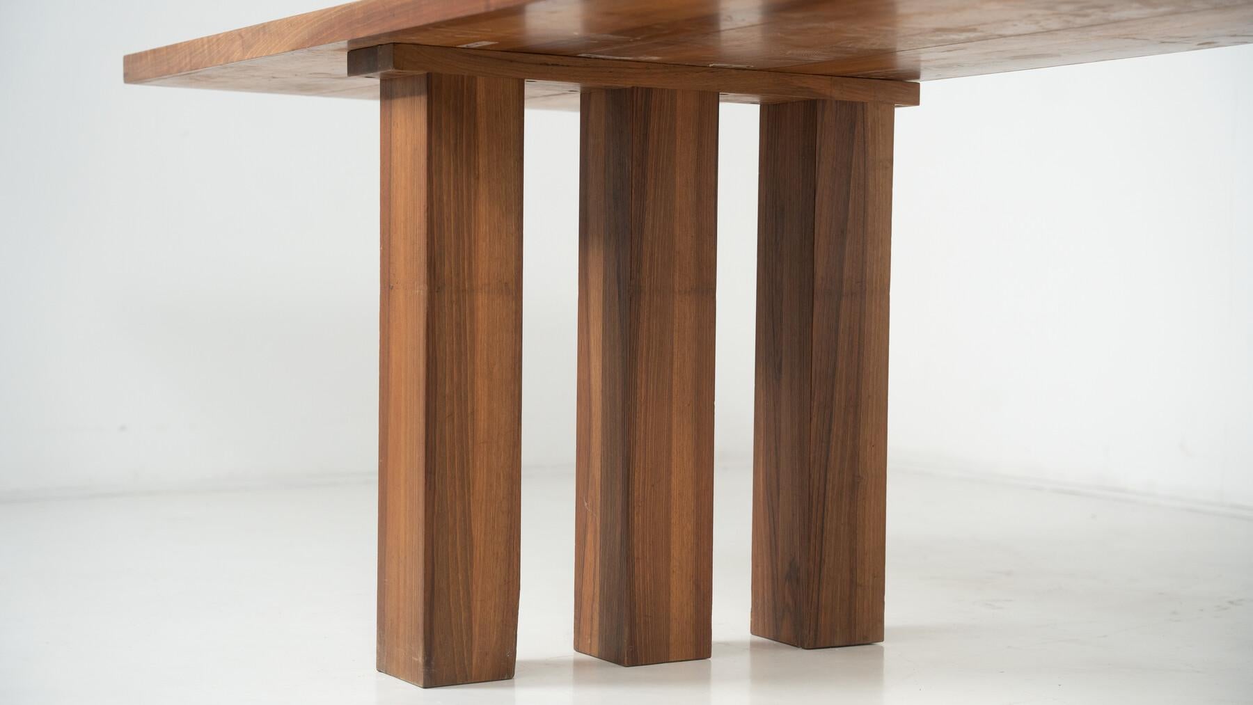 Basilica Dining Table by Mario Bellini for Cassina, 1970s For Sale 1