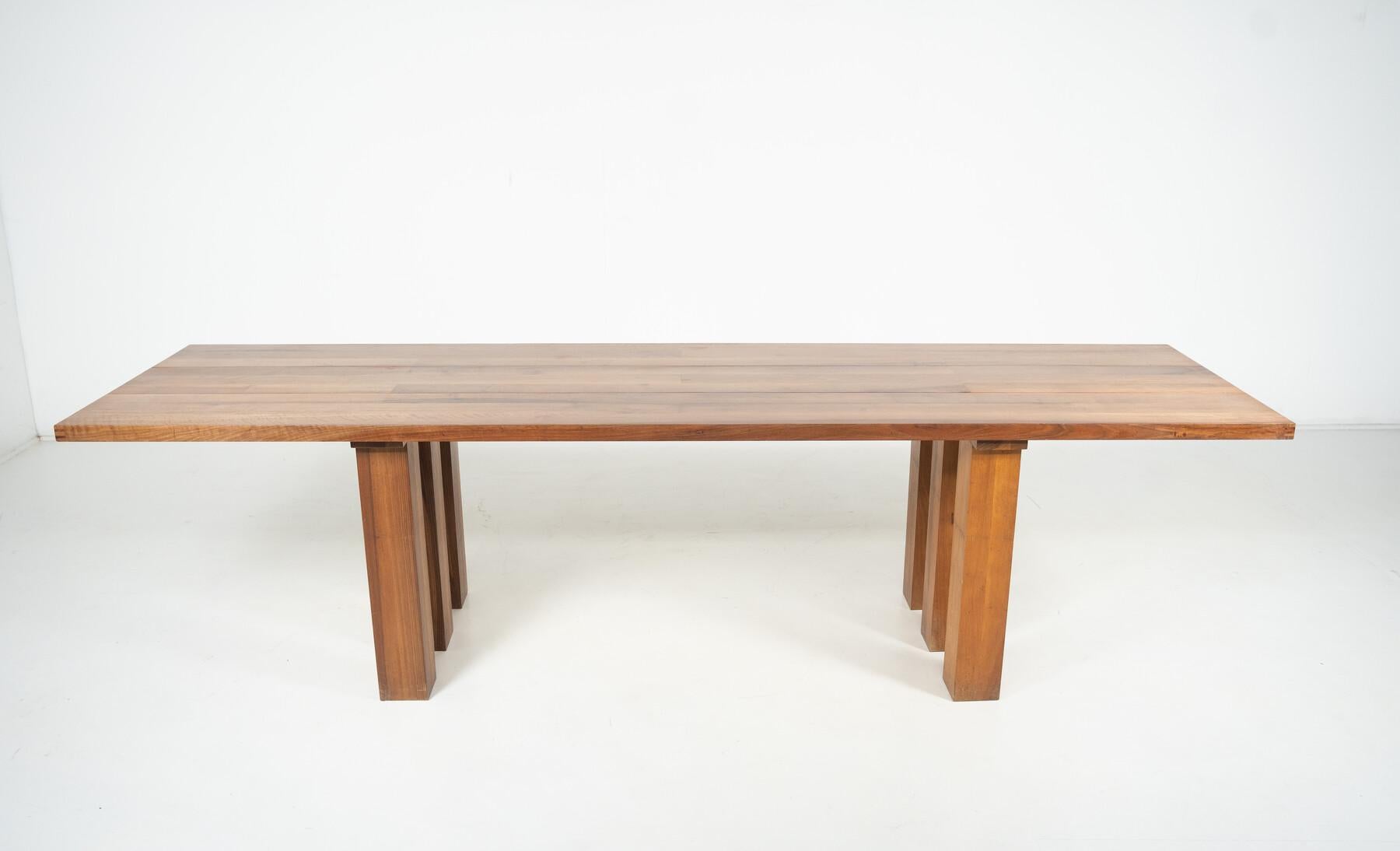 Basilica Dining Table by Mario Bellini for Cassina, 1970s For Sale 2
