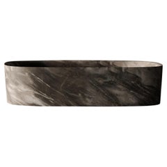 Bacino "Panama" in marmo Grigio Bardiglio