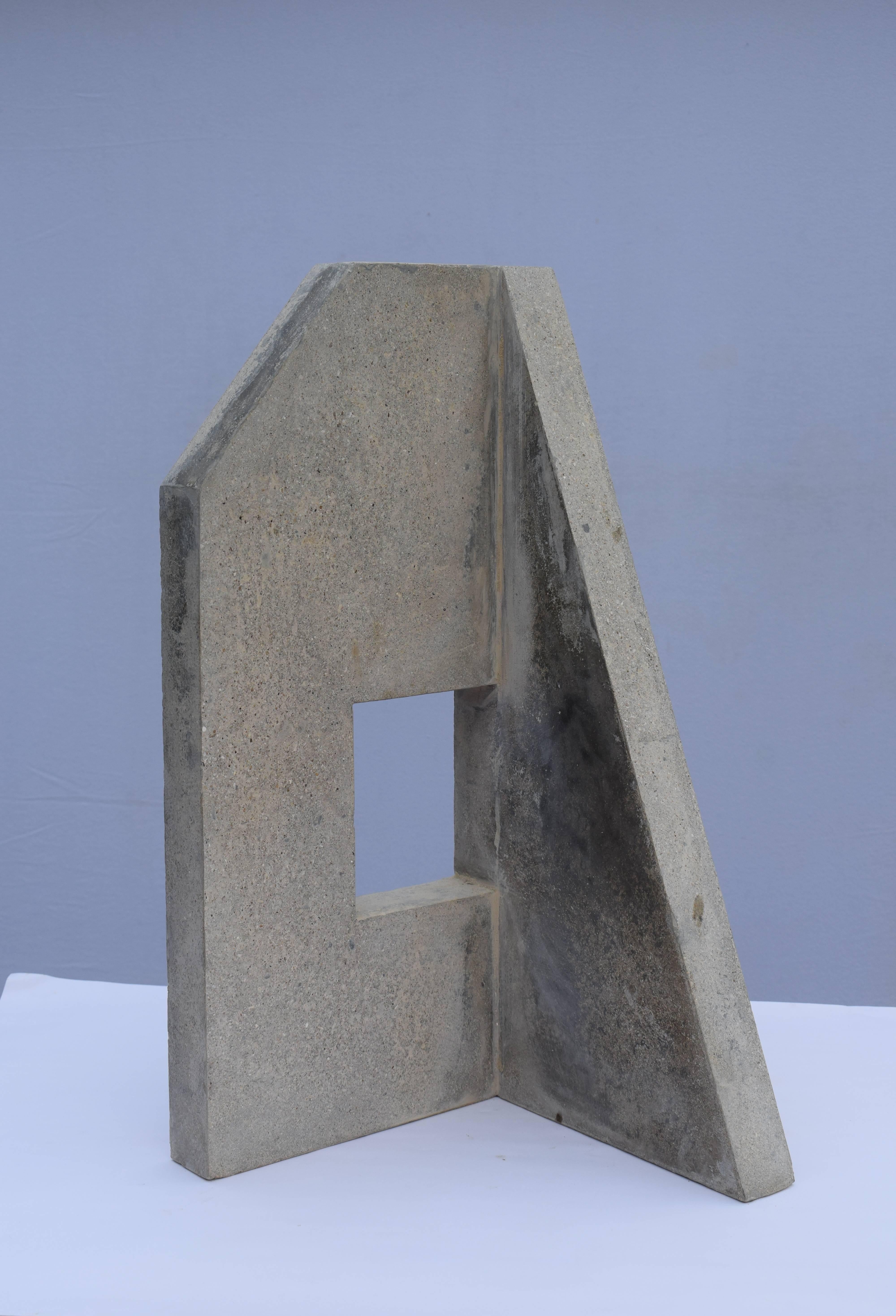 Sangar V - Unique Cast Concrete Sculpture For Sale 1