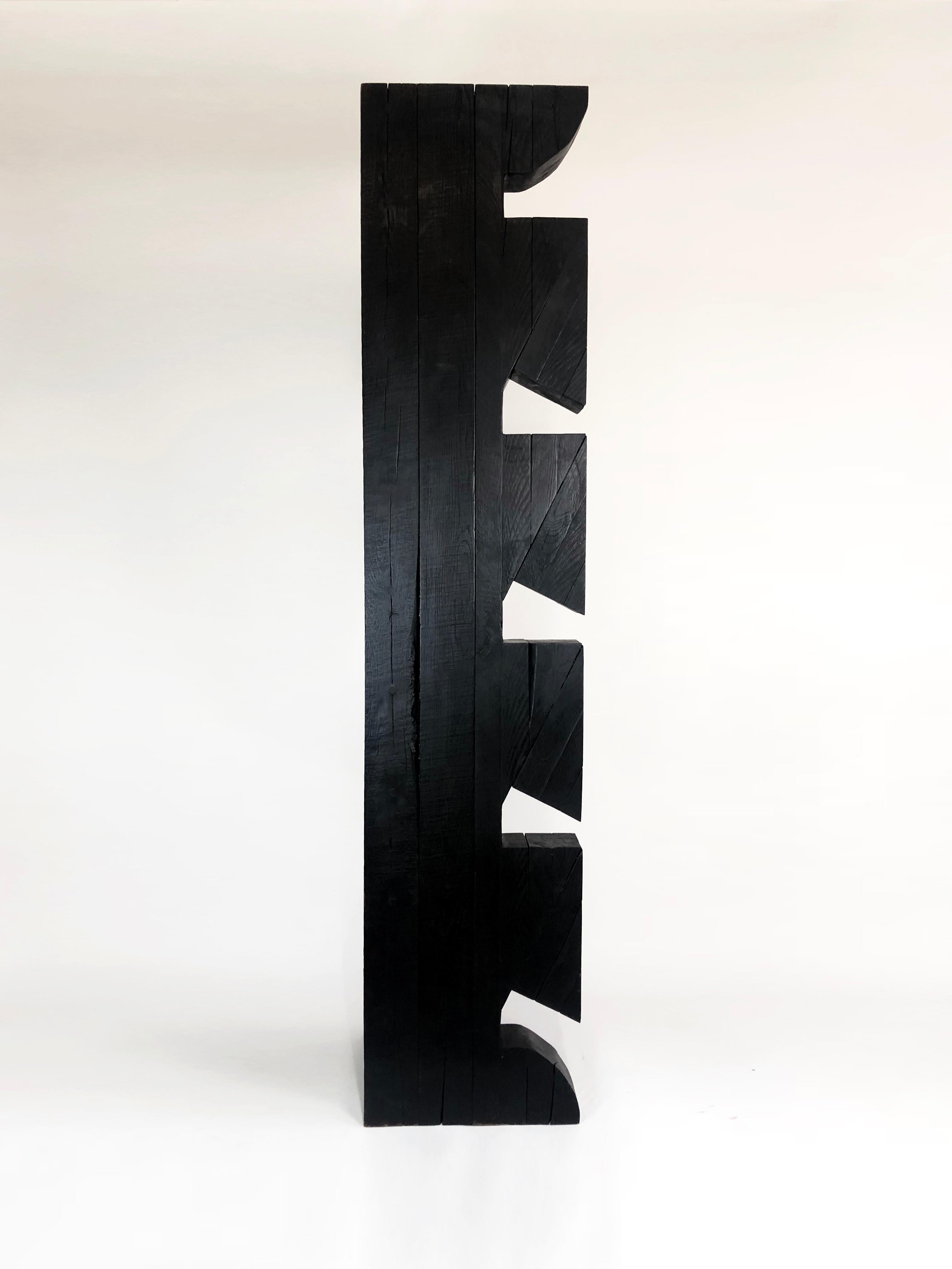 Torr III - Brown Abstract Sculpture by Bask
