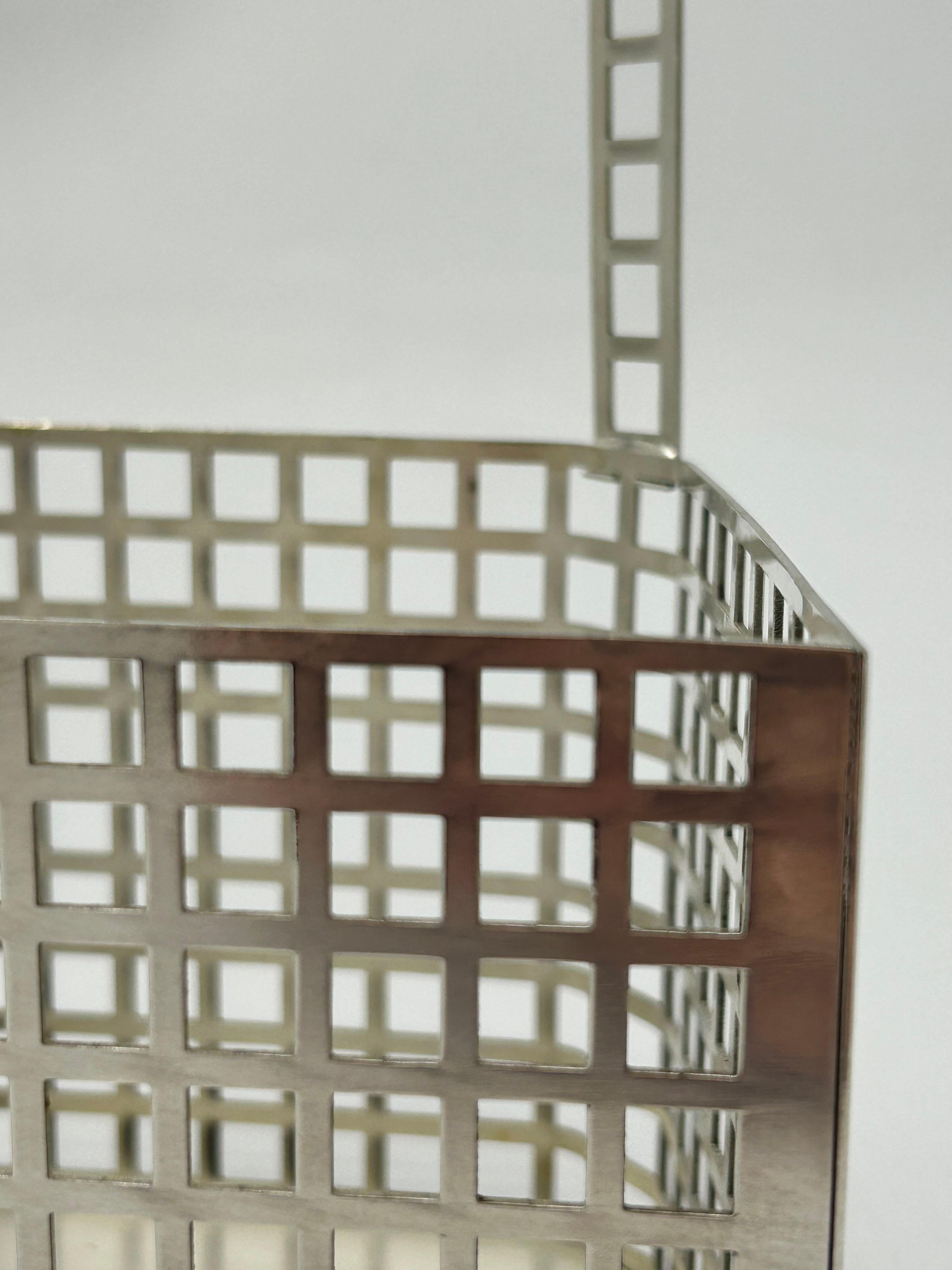 Austrian Basket by Josef Hoffmann, Wiener Werkstätte, Vienna, 1906 For Sale