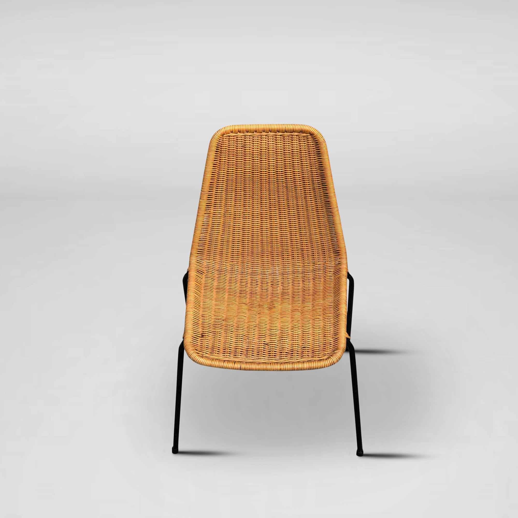 Iron Basket Chairs by Gian Franco Legler, set of 2