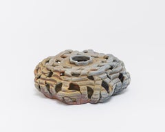 Basket-Like Ceramic Vessel by Ellen Pong