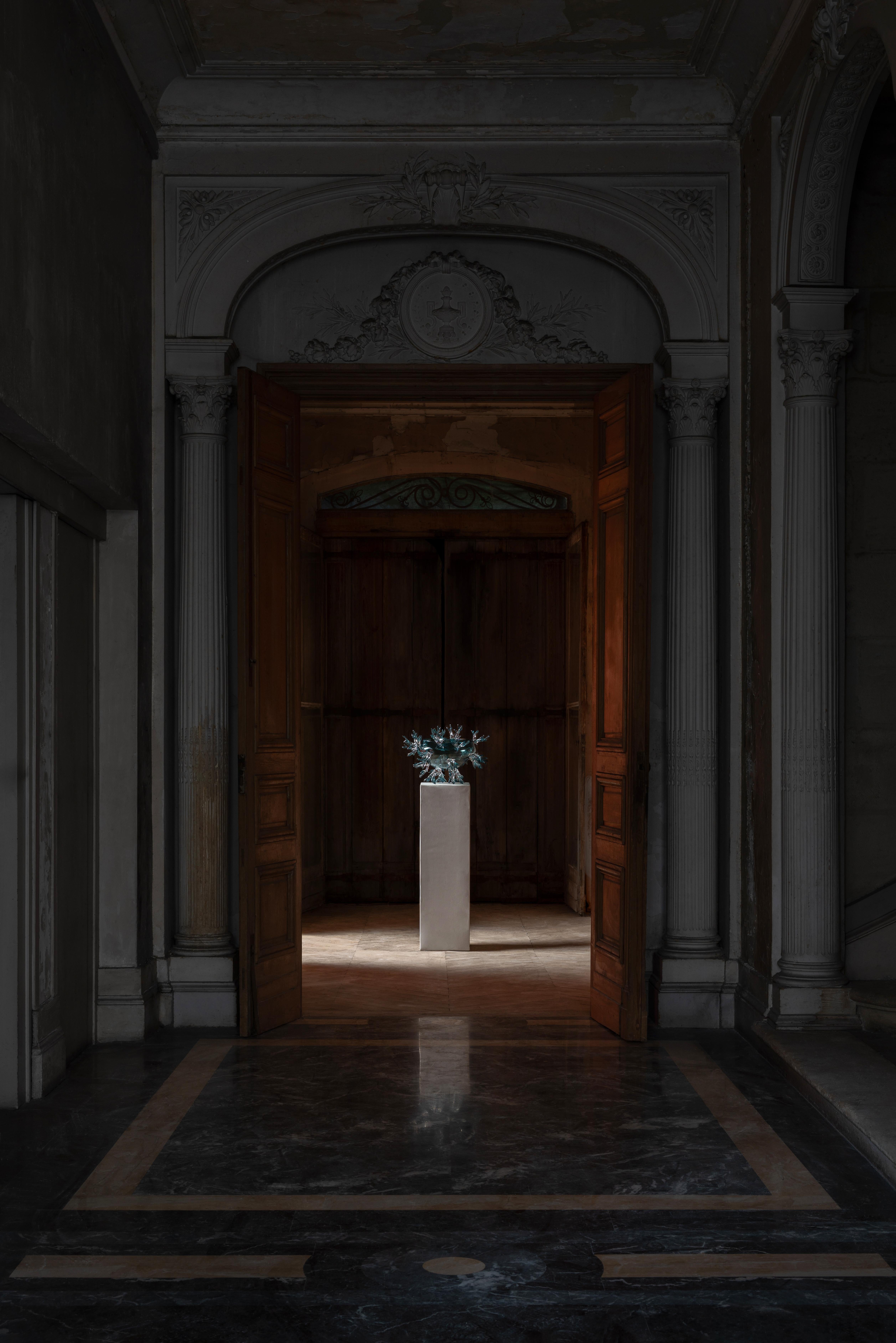 Altro Vaso Greene & Greene a forma di cesto di Emilie Lemardeley in vendita