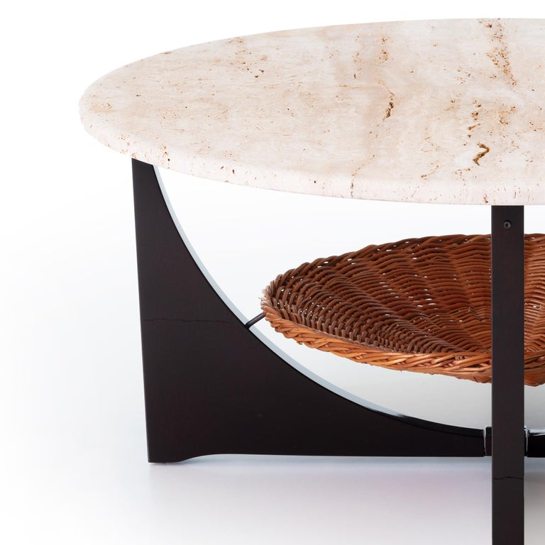 Basket Side Table For Sale at 1stDibs