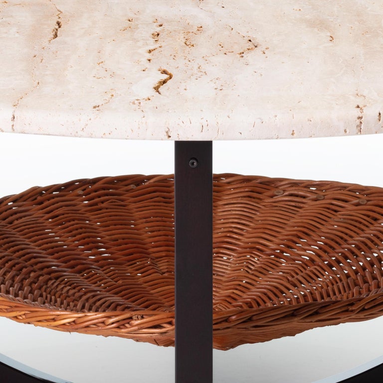 Basket Side Table For Sale at 1stDibs