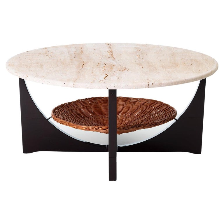 Basket Side Table For Sale at 1stDibs