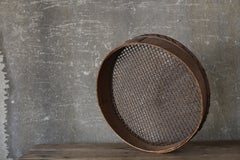 Basket Woven from Japanese Bamboo / Wabi-Sabi Bamboo Object
