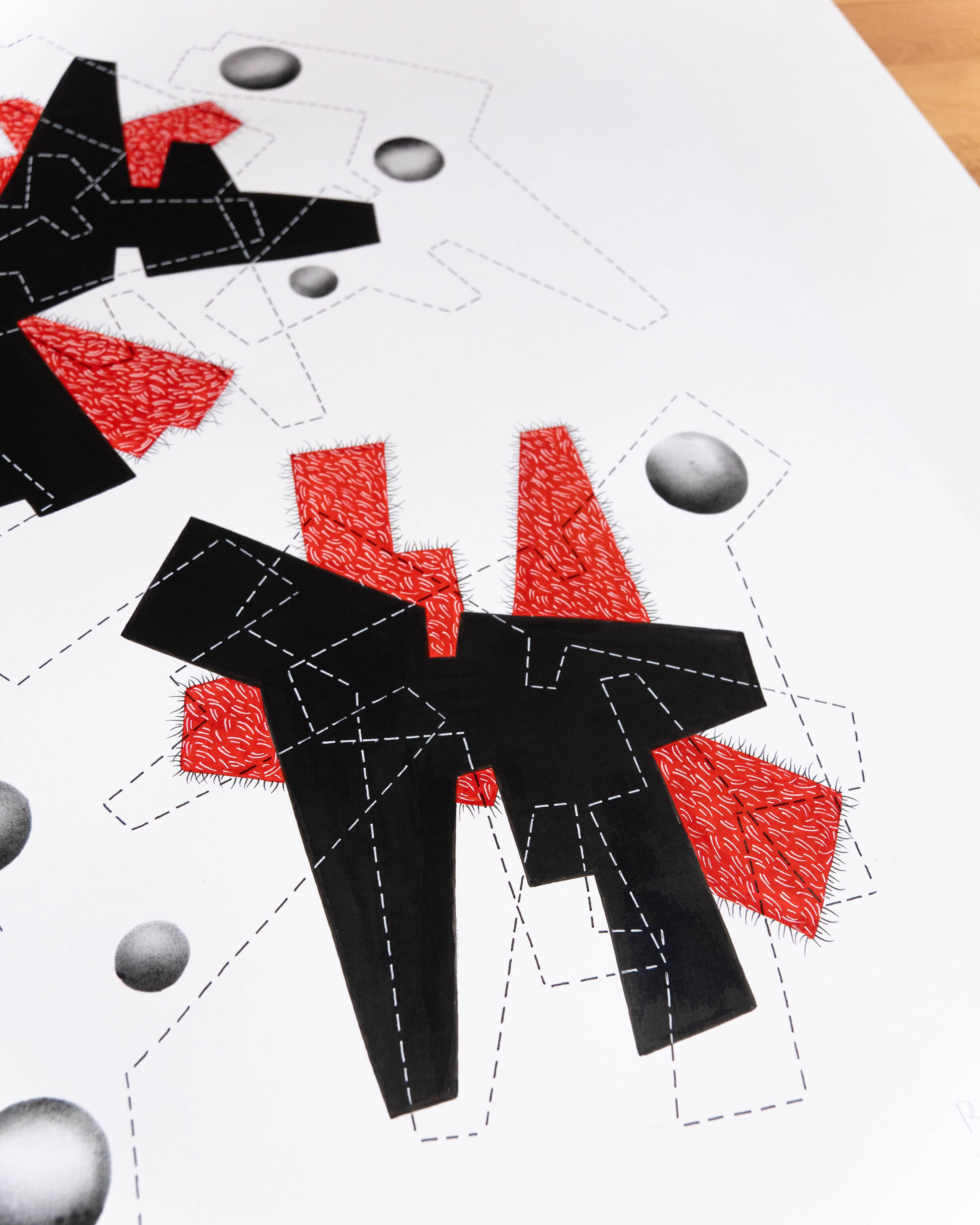 PUZZLE ASTRATTO - Painting di BASKO