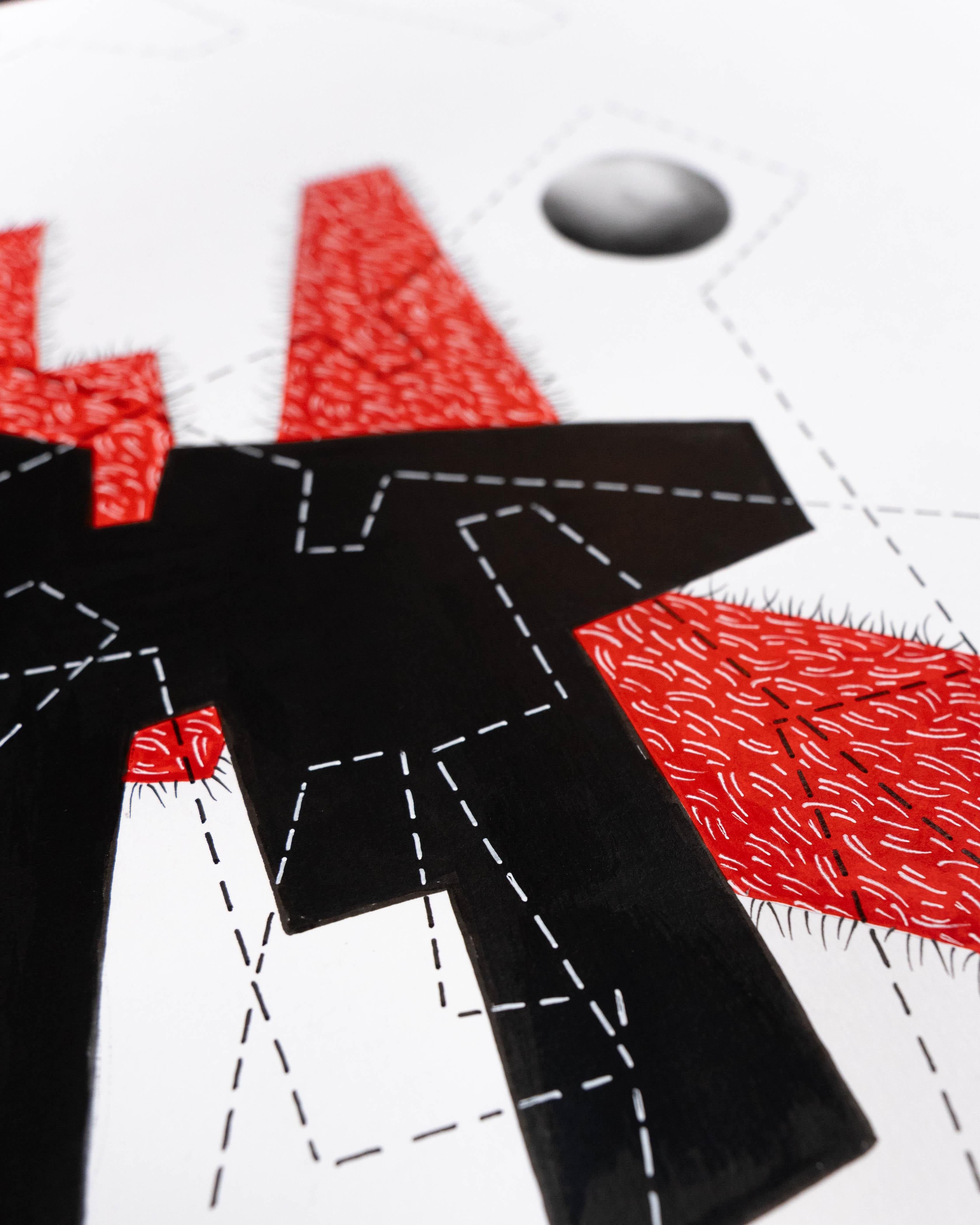 PUZZLE ASTRATTO - Painting Astratto di BASKO