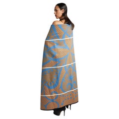 Écharpe Basotho Heritage - Espade azur