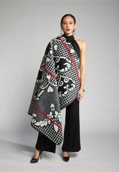 Basotho Heritage Blanket Scarf - Dalmatian Hear