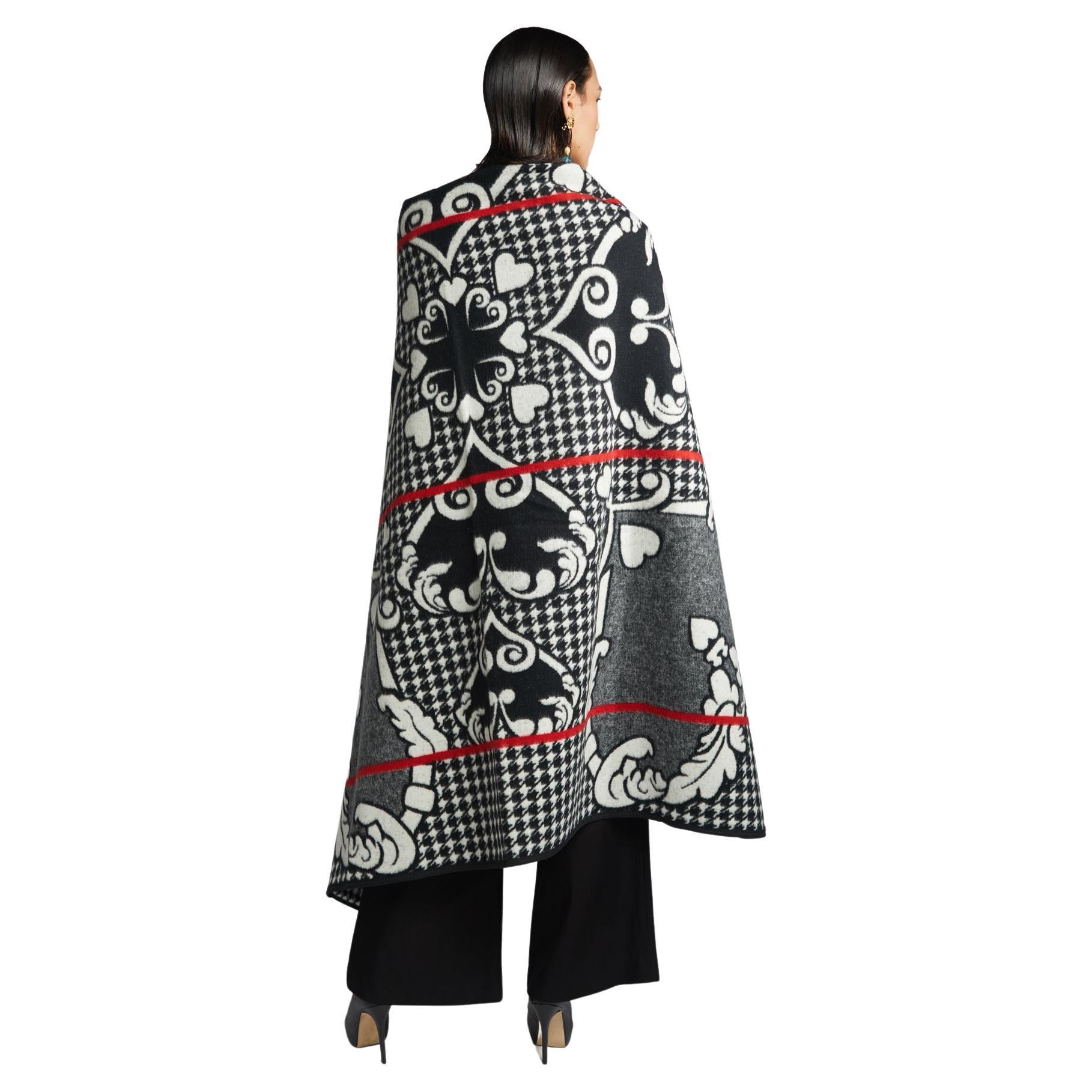 Basotho Heritage Blanket Scarf - Dalmatian Hear For Sale