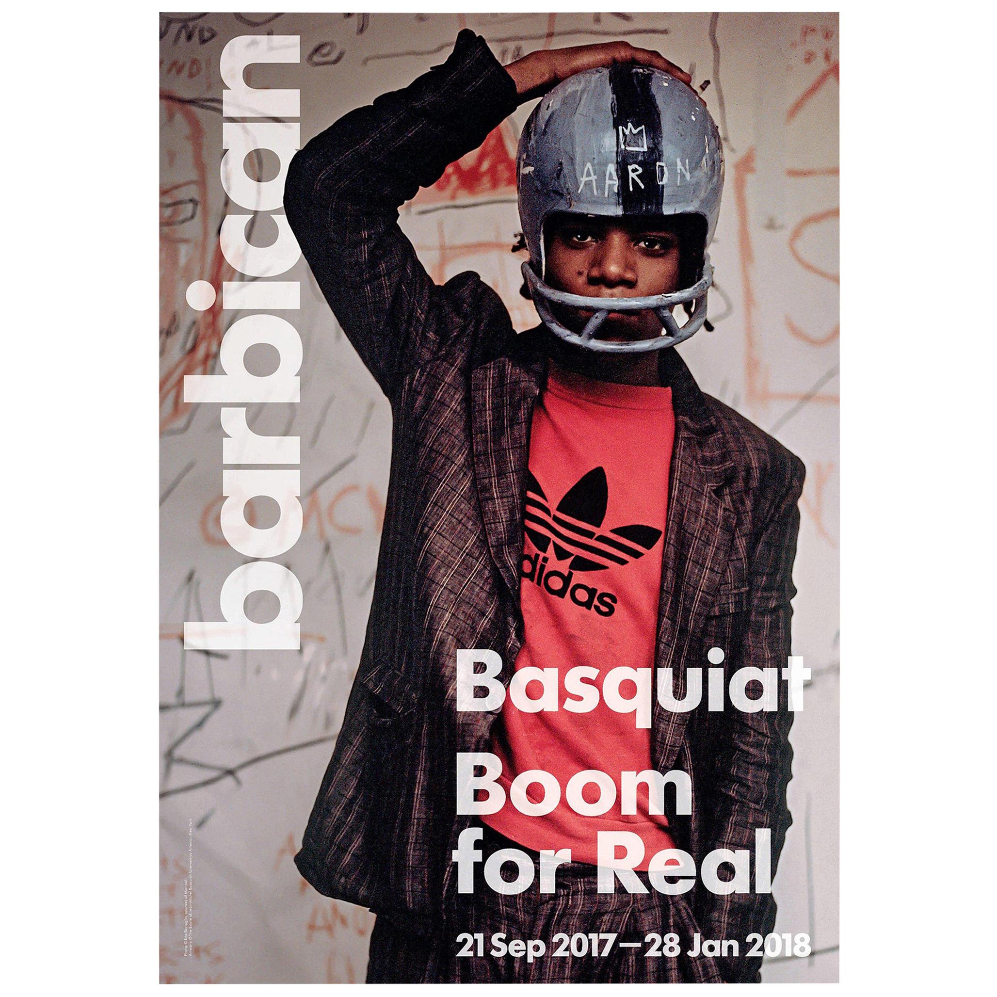 Basquiat Boom for Real Exhibition Poster, London