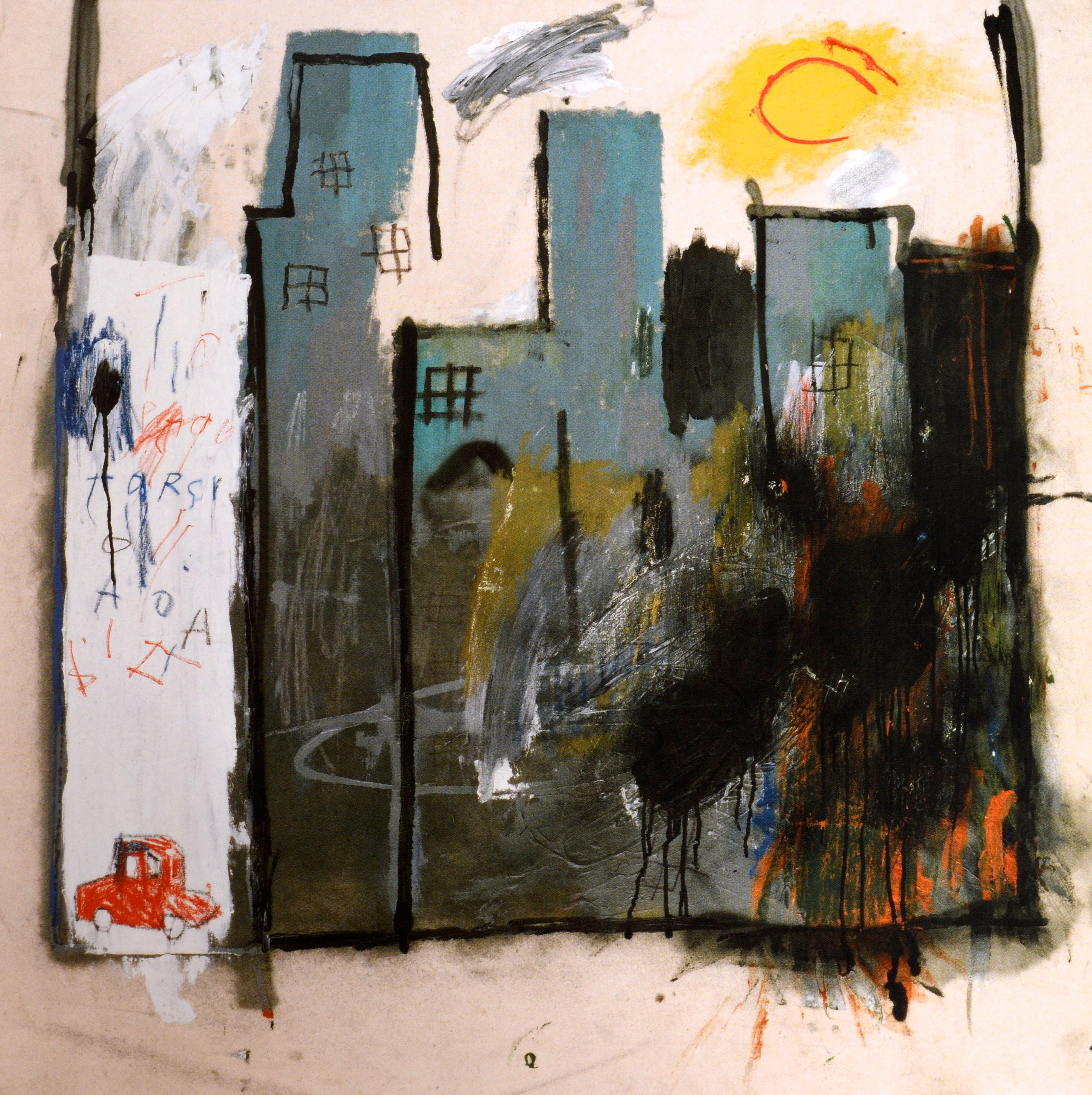 Basquiat: Boom für Real Herbert Kasper''s Nachlass mit 1 seiner Gemälde Illus im Angebot 4