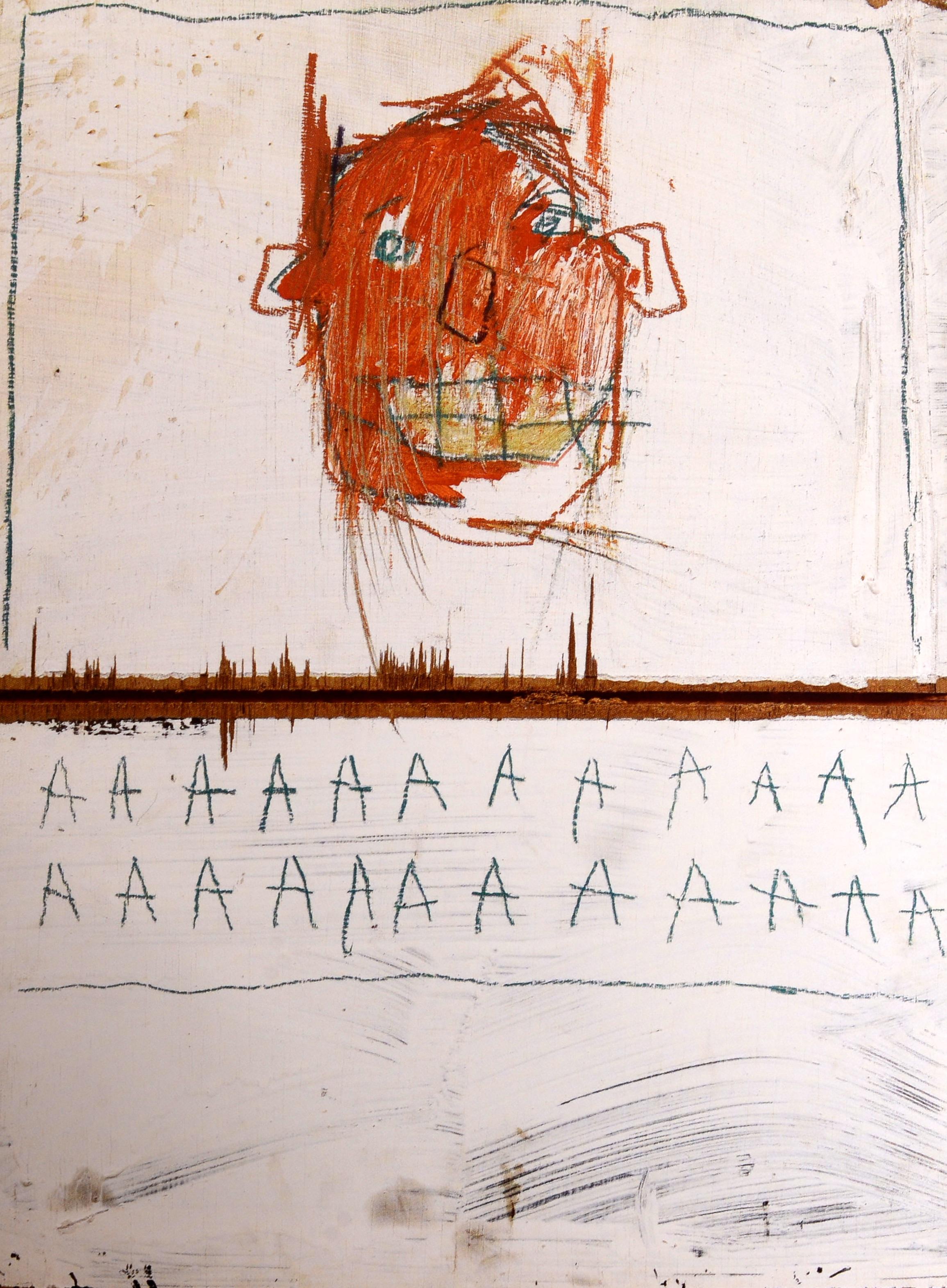 Basquiat: Boom für Real Herbert Kasper''s Nachlass mit 1 seiner Gemälde Illus im Angebot 7