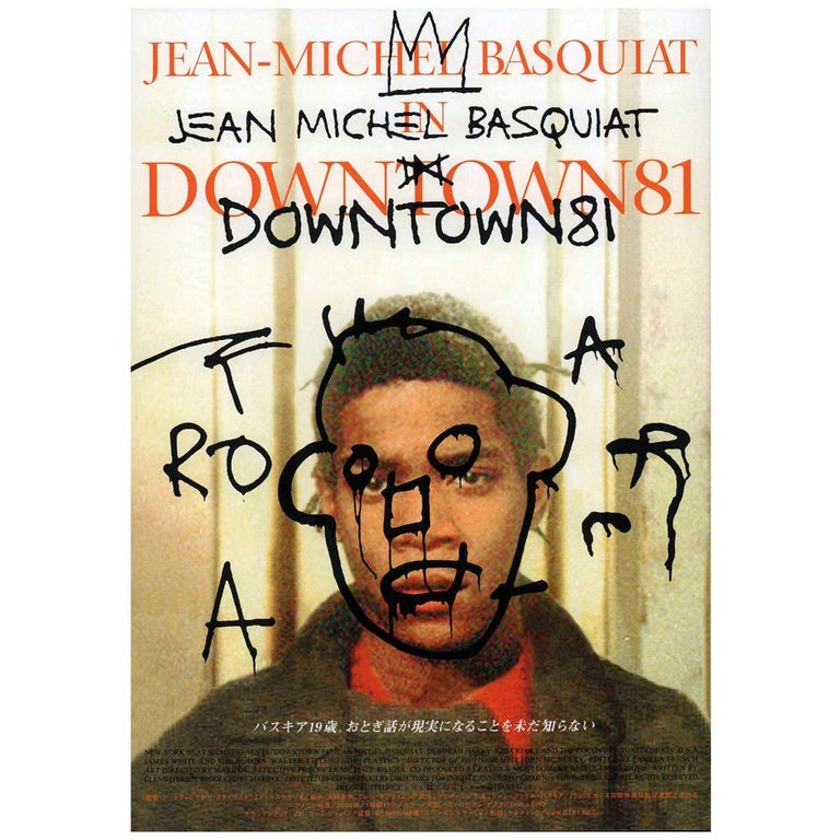 Basquiat Downtown 81 Film Poster For Sale at 1stDibs downtown 81 poster