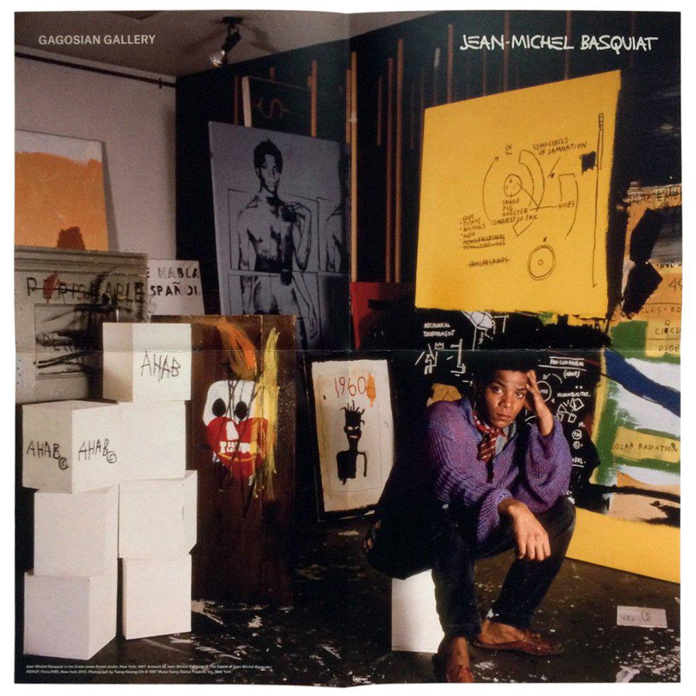 Basquiat Exhibition Poster Gagosian Gallery, 2013