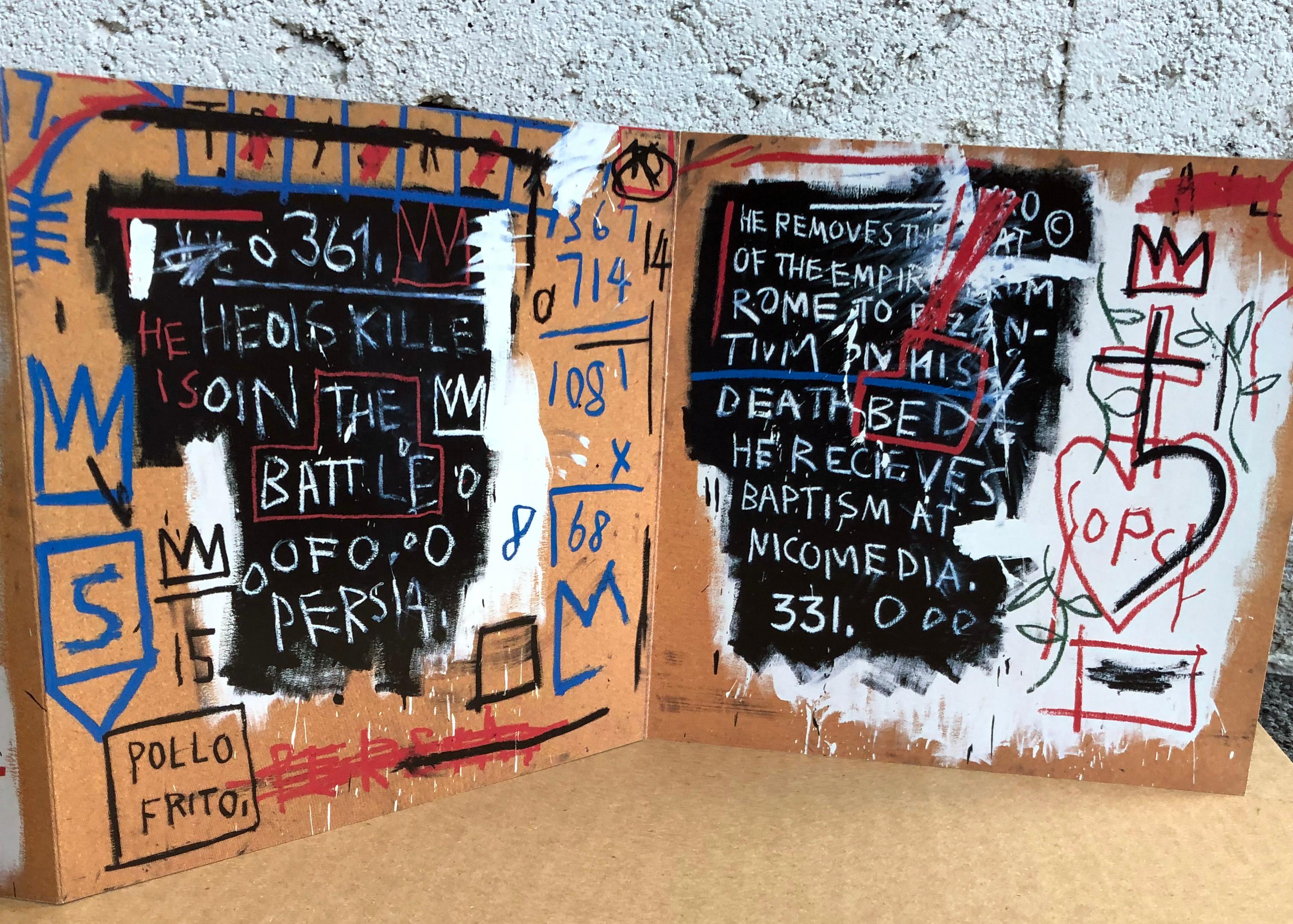 Late 20th Century Basquiat Gallery Announcement Cards, 'Set of 2'