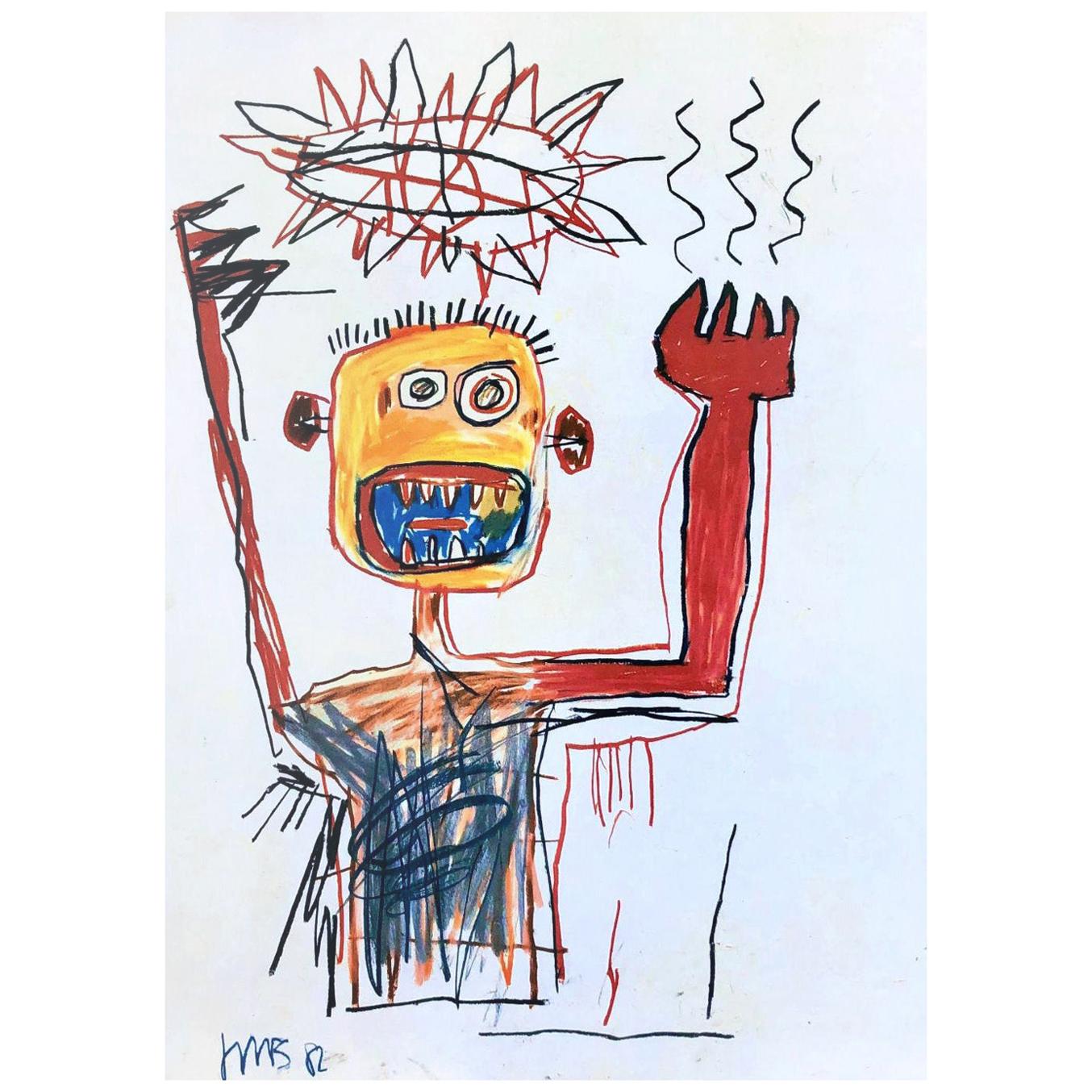 Basquiat Gallery Announcement Cards, 'Set of 2'