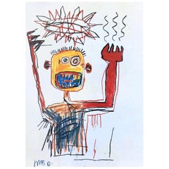 Cartes d'annonce de la galerie Basquiat:: "lot de 2"