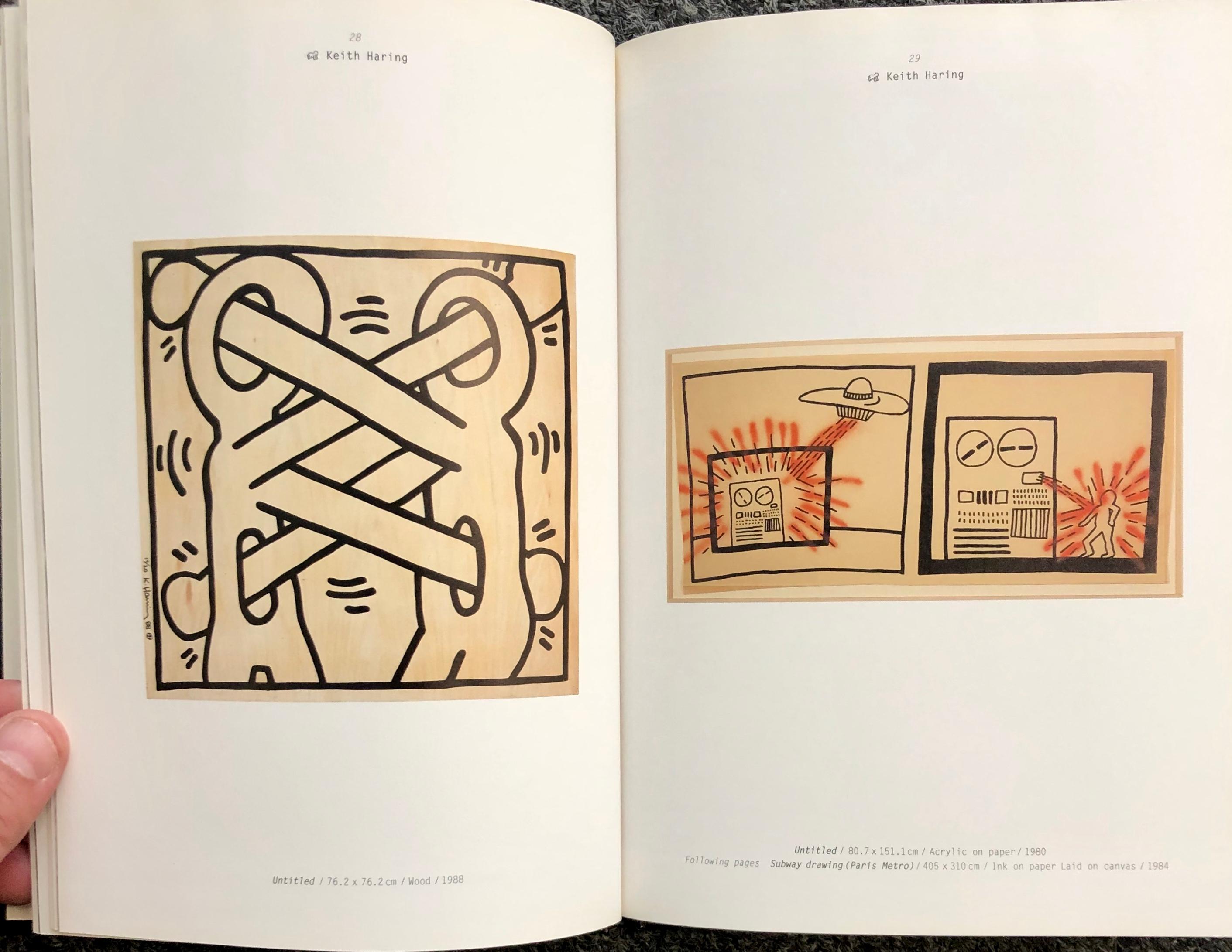 Paper Basquiat Keith Haring Kenny Scharf Catalogue, 1998