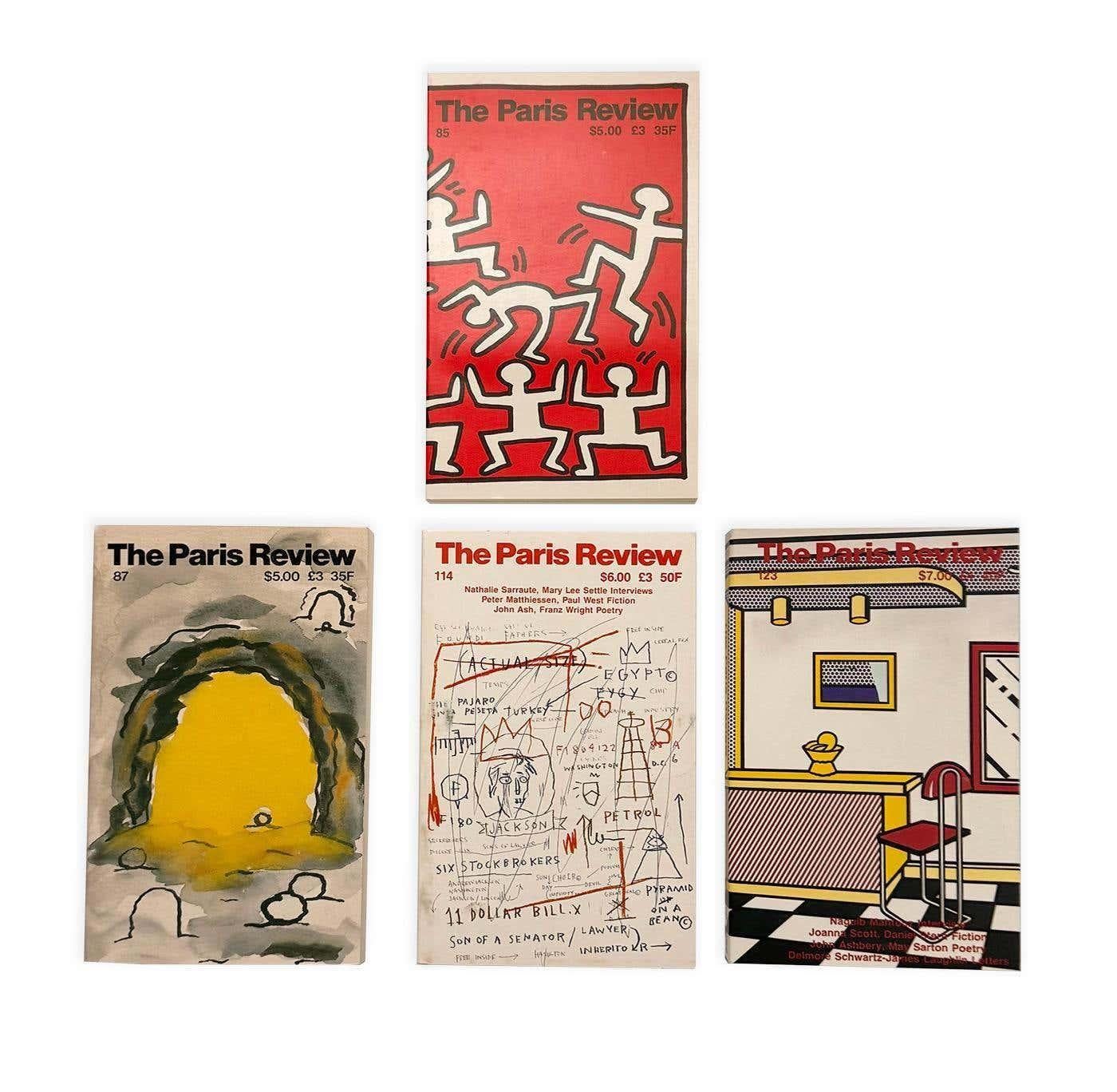 Art nouveau Basquiat Keith Haring Roy Lichtenstein The Paris Review en vente